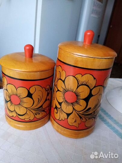 Деревянные туески