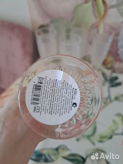 Бокалы для шампанского новые 6 штук