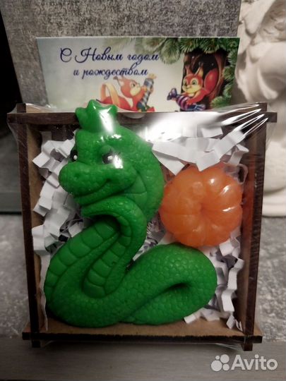 Мыло ручной работы на новый год