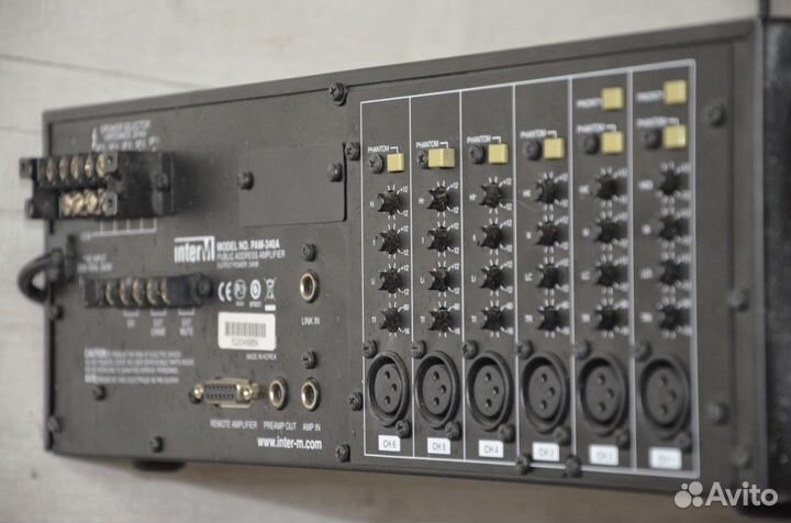 Усилитель трансляционный Inter-M PAM-340A