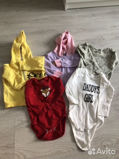 Детская одежда для девочек пакетом