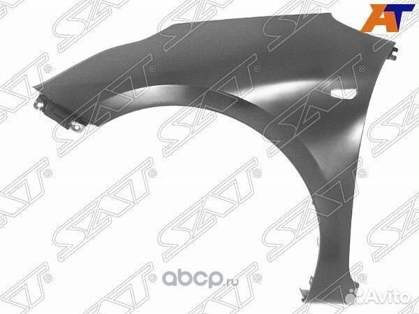 Крыло левое Kia Ceed JD (без отверстия под пп)