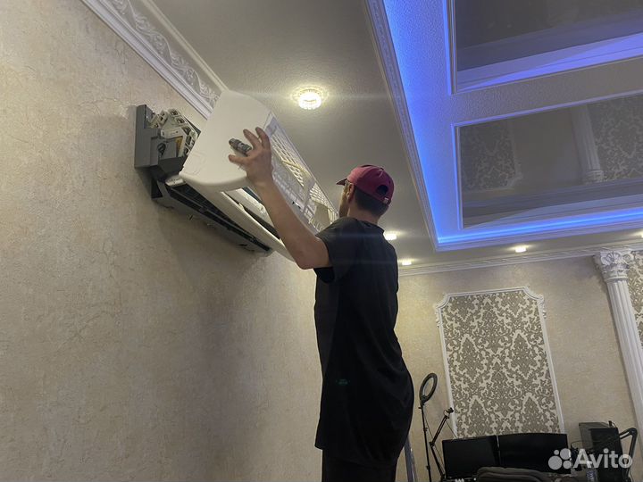 Ремонт кондиционеров Чистка кондиционеров Заправка