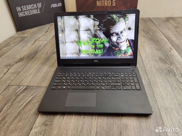 Dell inspiron 15 (4 ядра)