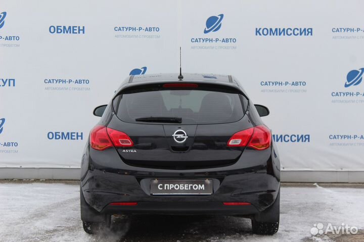 Opel Astra 1.6 AT, 2012, 115 000 км