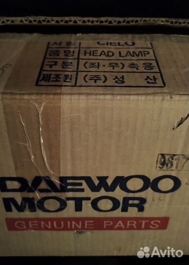 Фара на daewoo nexia