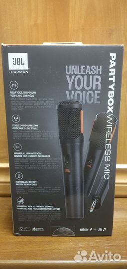 Jbl partybox wireless mic