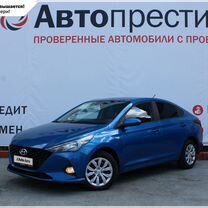 Hyundai Solaris 1.6 AT, 2021, 69 028 км, с пробегом, цена 1 475 000 руб.