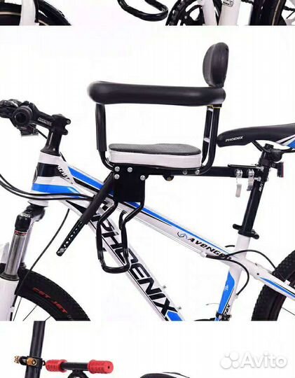 Детское велосипедное кресло, велокресло