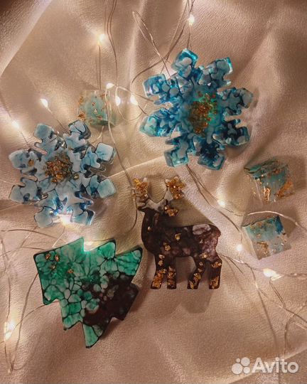 Игрушки из эпоксидной смолы