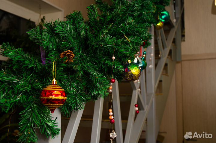 Новогоднее украшение. Ёлочная гирлянда