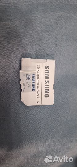 Карта памяти micro sd 256 samsung
