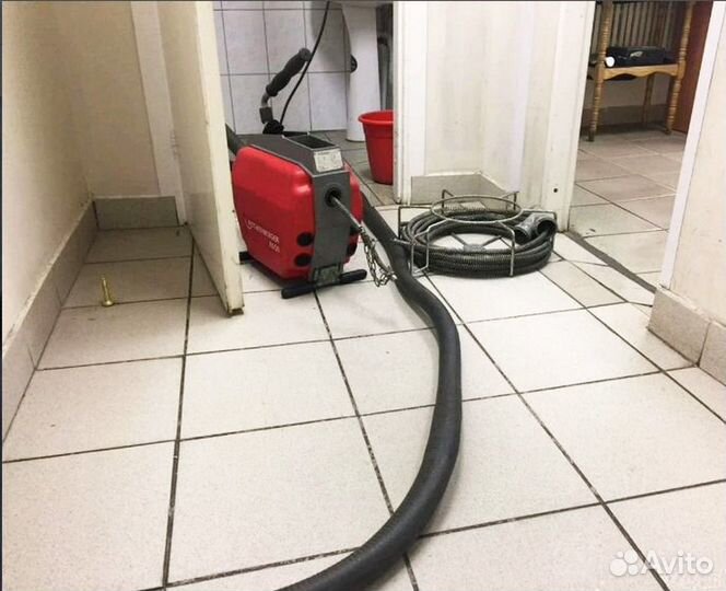 Прочистка канализационных труб. Гарантия