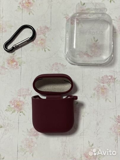 Чехол для наушников airpods 1/2