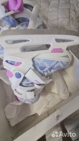 Коньки детские раздвижные nordway 31 36