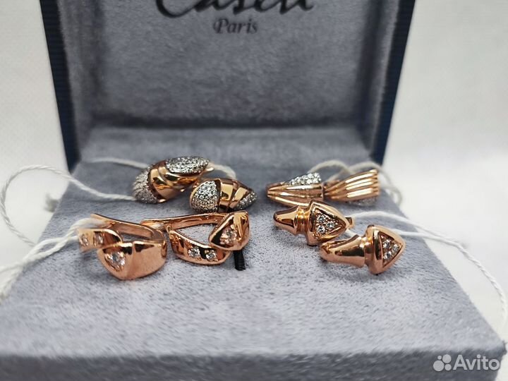 Золотые серьги 585 (5700/гр)