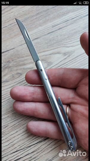 Нож складной новый