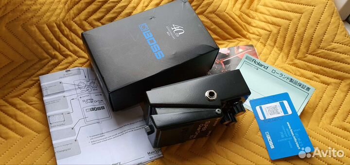 Гитарная педаль Boss SD-1-4A 40th Anniversary
