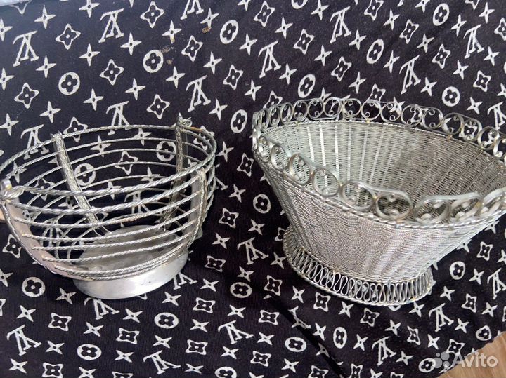 Конфетница ваза мельхиор