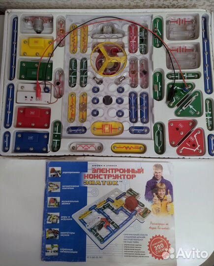 Электронный конструктор знаток 320 схем