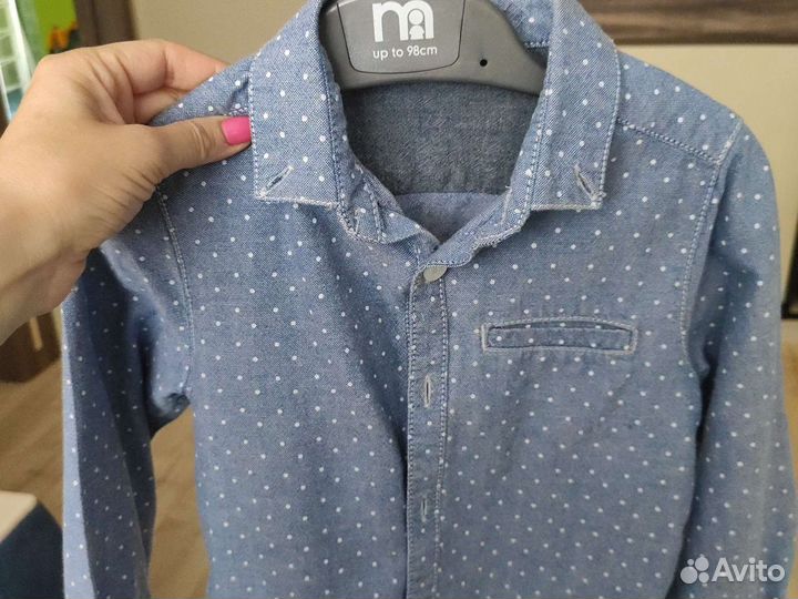 Рубашка нарядная 98-104 р