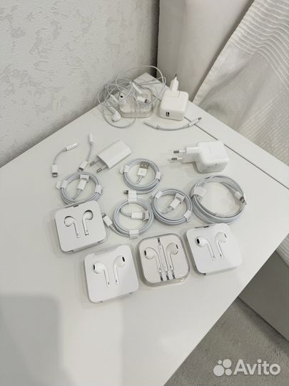 Наушники зарядка apple оригинал