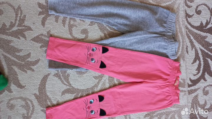 Продам пакет вещей б/у на девочку на рост 98-104