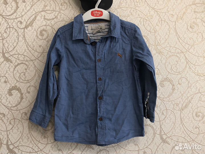 Рубашка H&M для мальчика 92 размер