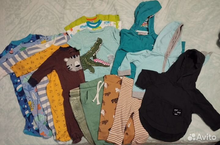 Комплект вещей на мальчика 68