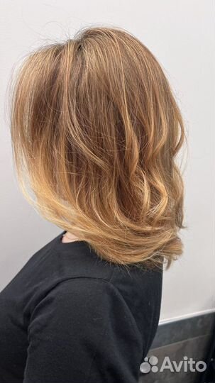 Окрашивание волос, стрижки