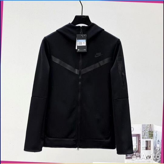 Zip худи Nike Tech Fleece (Lux качество)