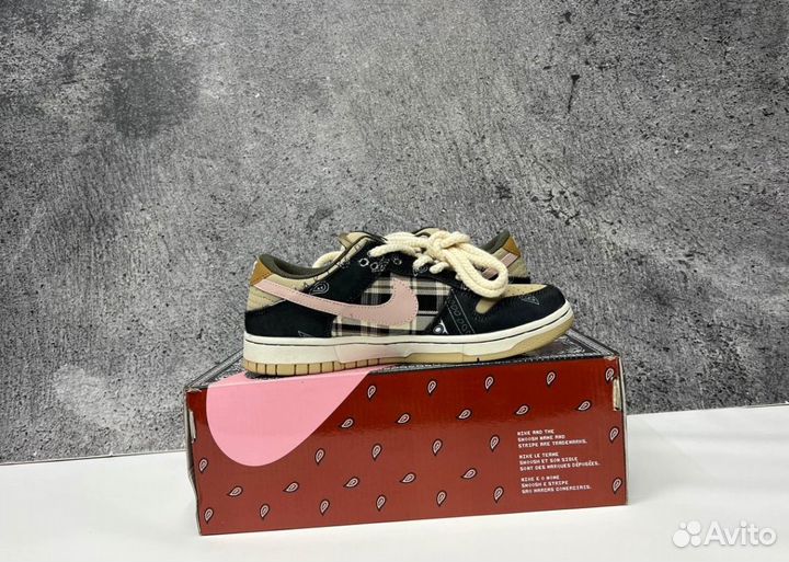 Кроссовки Nike SB dunk low x Cactus Jack Люкс