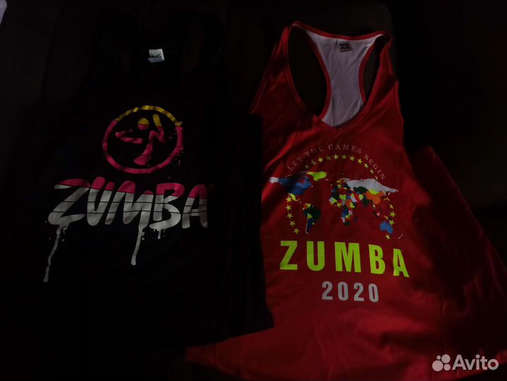 Вещи zumba, рубашка, штаны, майки