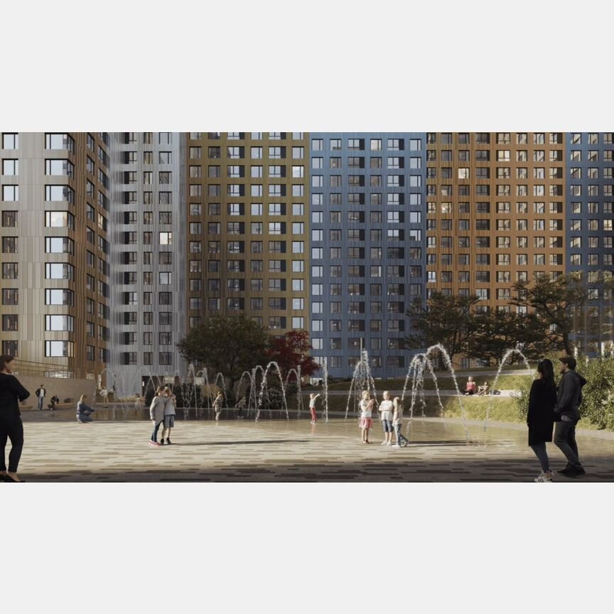 2-к. квартира, 69,6 м², 12/43 эт.