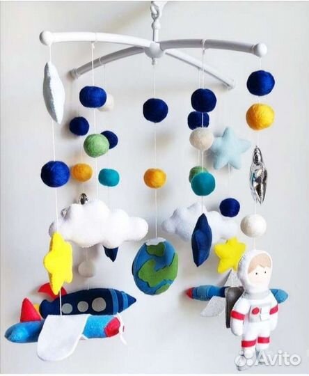 Музыкальный мобиль на кроватку