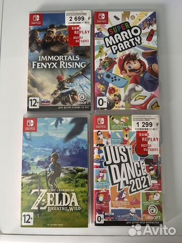 Игры для nintendo switch купить в Нижнем Новгороде | Электроника | Авито
