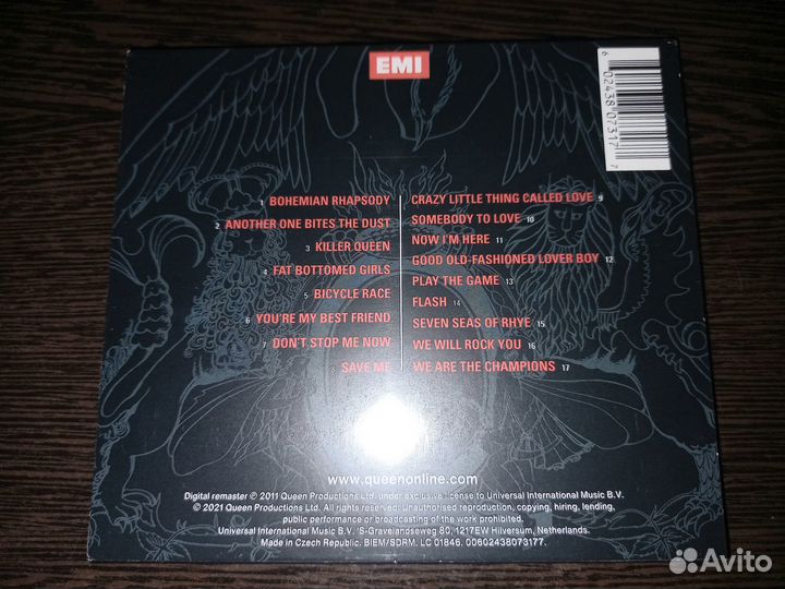 Queen Greatest Hits Collectors Edition CD Slipcase