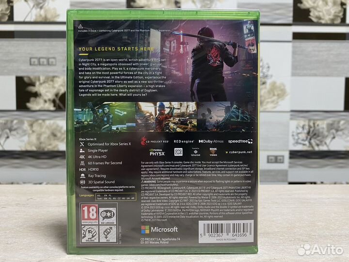 Cyberpunk 2077 Ultimate Edition (Новый) Series X
