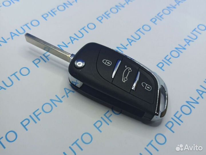 Ключ зажигания Citroen c4 / ситроен с4 2010-2016