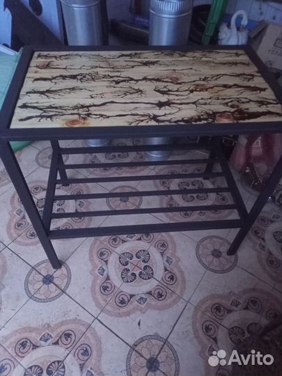 Стол в стиле лофт