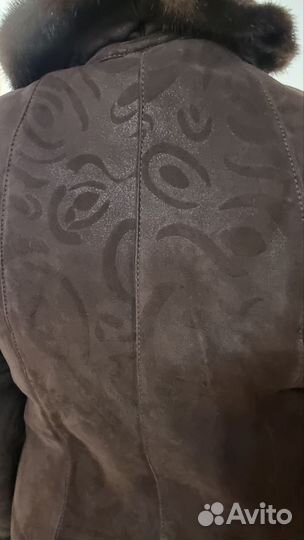 Дубленка женская длинная 44/46