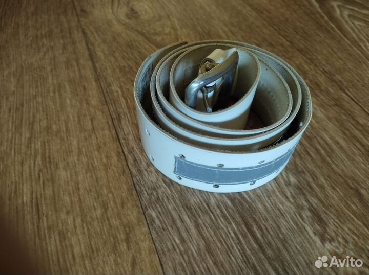 Ремень портупея белый дпс