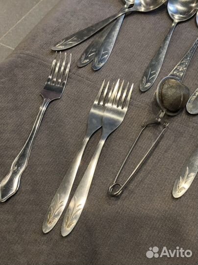 Вилки, ложки, ножи