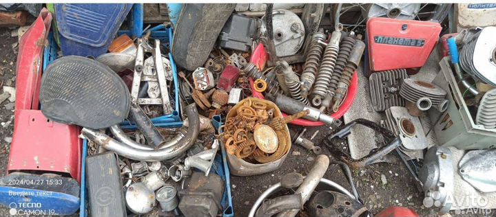 Запчасти от мотоциклов иж