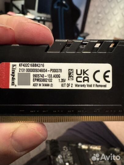 Hyper x kingston fury beast 16 gb 3200