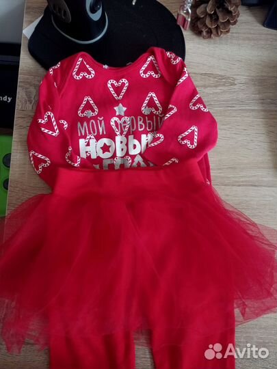 Костюм новогодний 3-6 мес