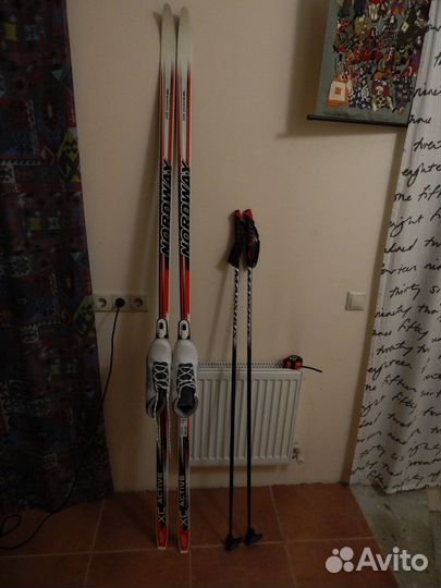 Лыжи беговые Nordway 205 см комплект