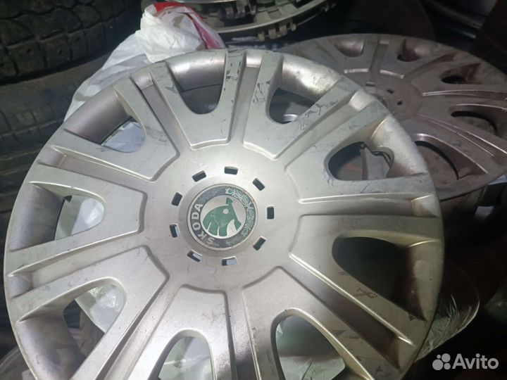 Колпаки шкода оригинал