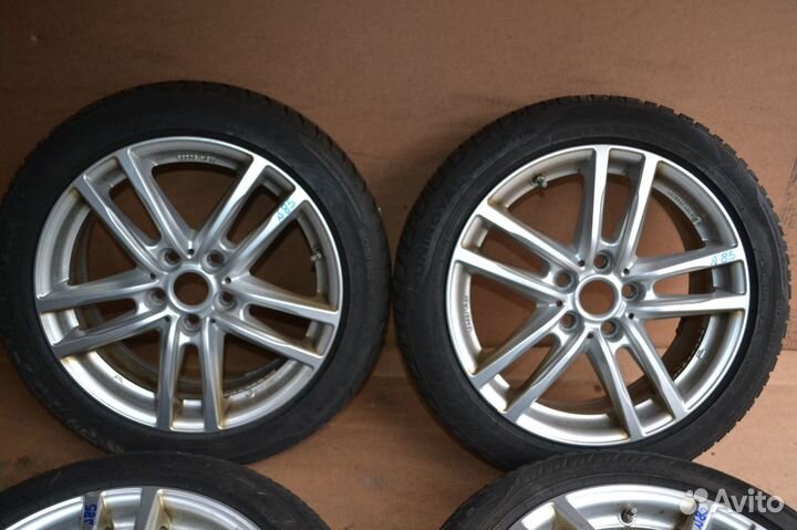 Диски R17 с зимними шинами Uniroyal 205 50 17
