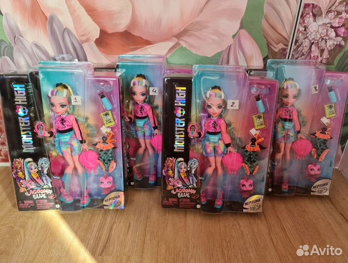 Кукла Monster High g3 Lagoona Лагуна в наличии